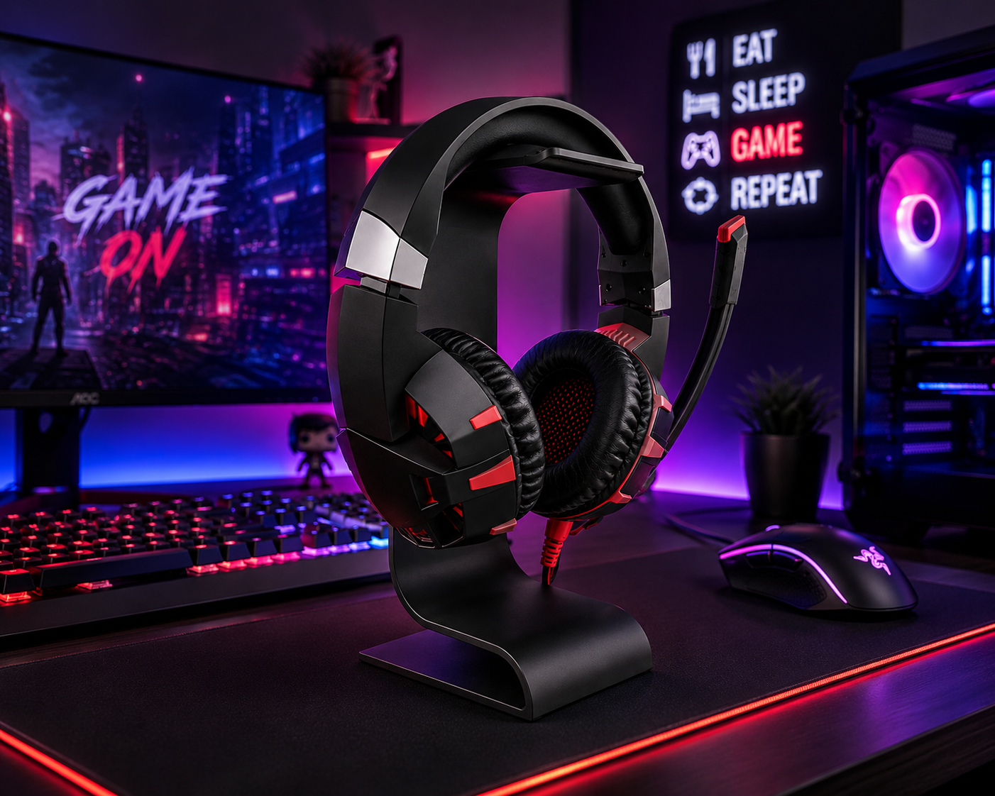 Premium Gaming Headset Stand